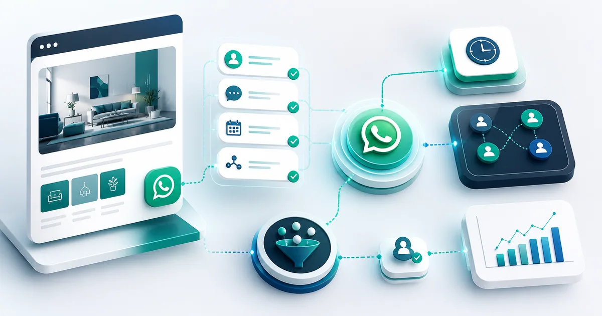 Ilustrație editorială CAB-IT despre buton WhatsApp pe website